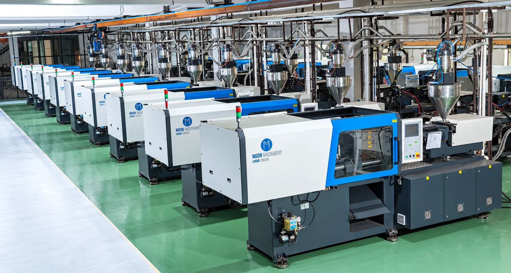 Lunar machines on the production floor